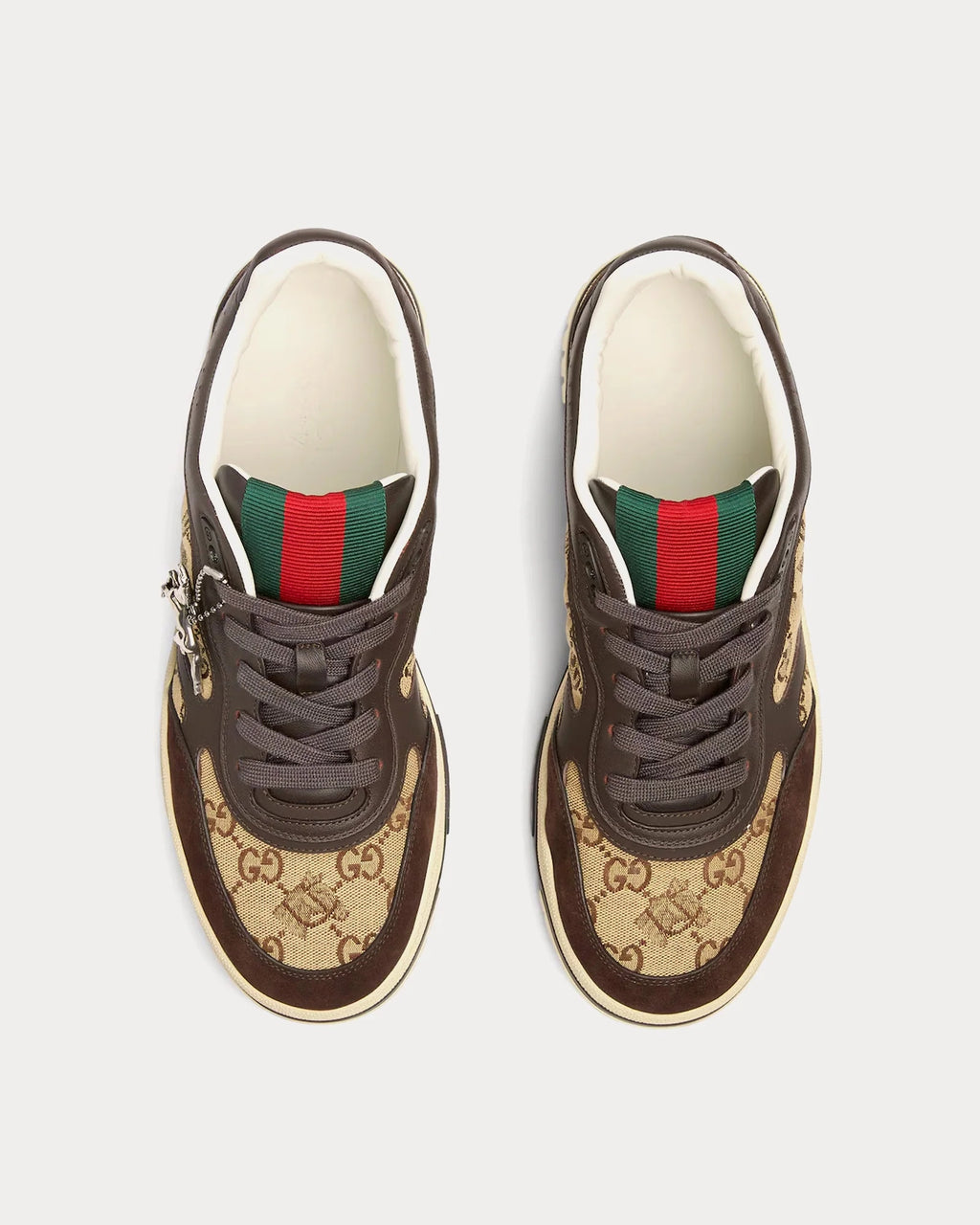 Gucci Re-Web Sneaker 'Dark Brown GG Supreme'