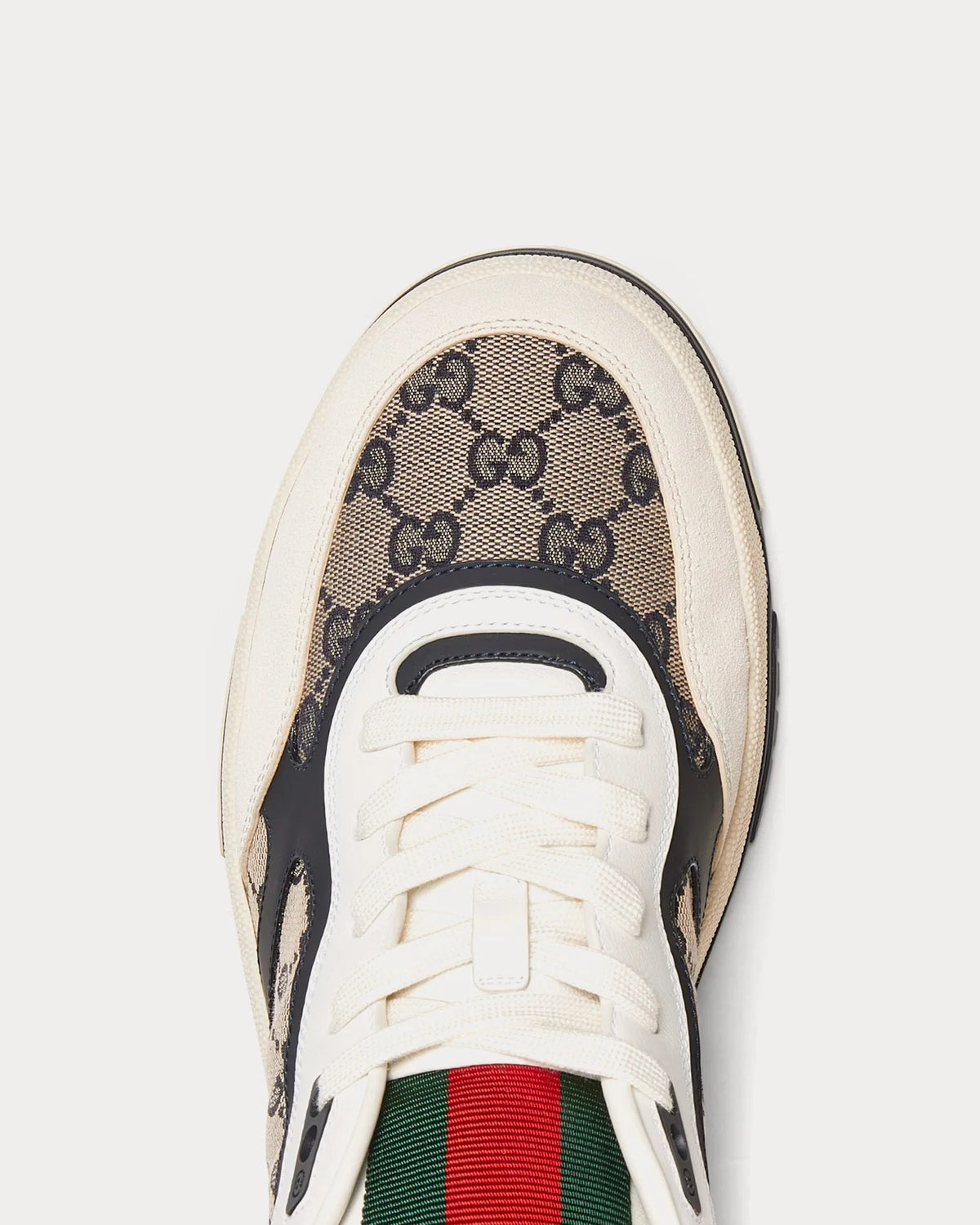 Gucci Re-Web Original Sneaker 'Ivory/Beige/Navy'