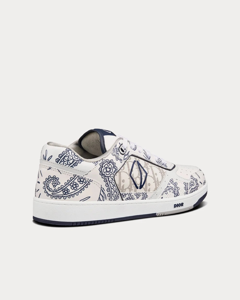 Dior B27 'White / Navy Blue' CD Paisley Oblique Galaxy