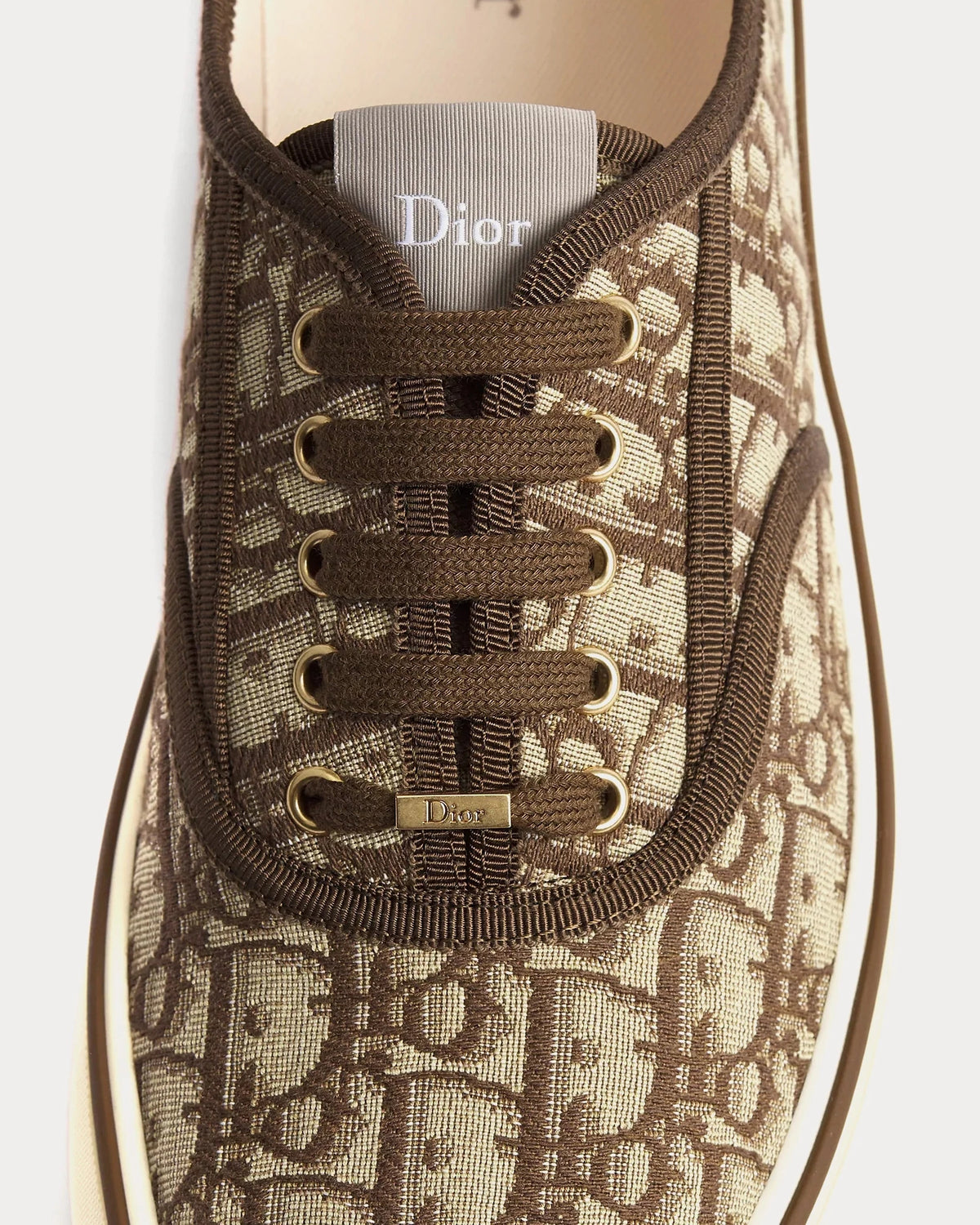 Dior Saltwind Oblique Jacquard 'Brown' Women's