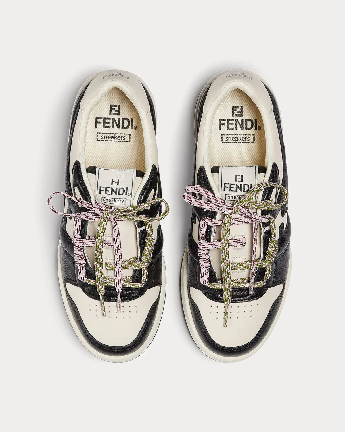 Fendi Match Trainers 'Black/White' Women's