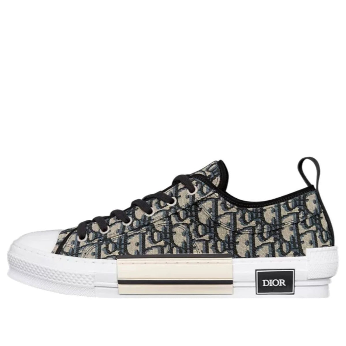 Dior B23 Low 'Oblique Beige Black' Unisex