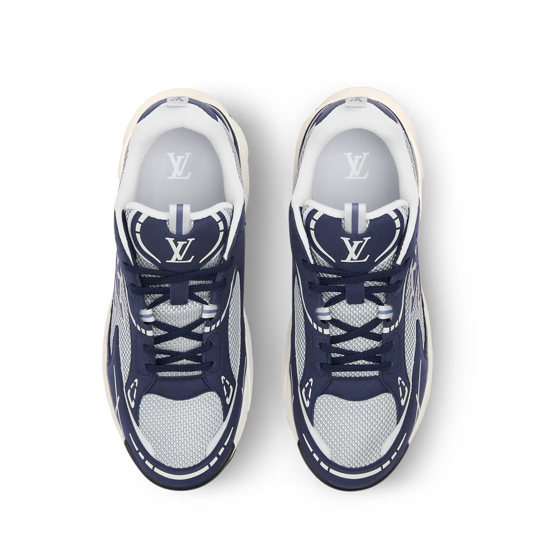 Louis Vuitton LV Tatic Runner Navy/Silver