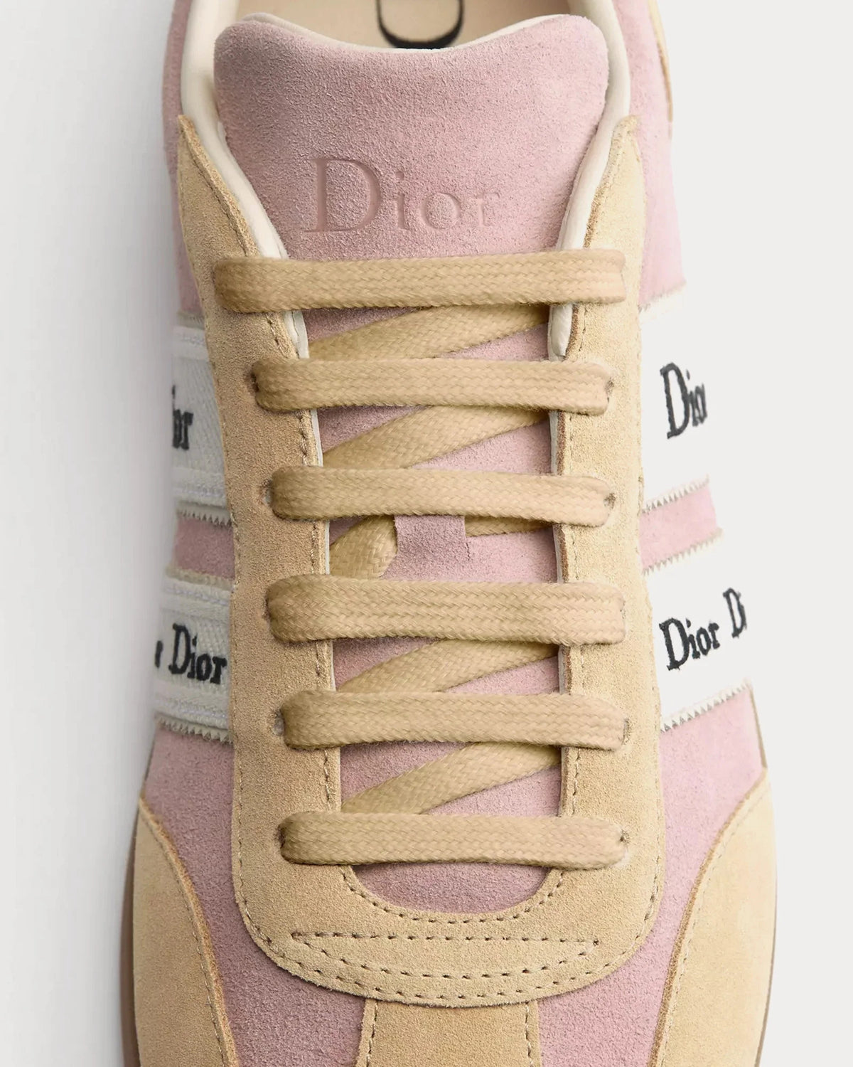 Dior Ribbon Sneaker 'Pink Beige' Women's
