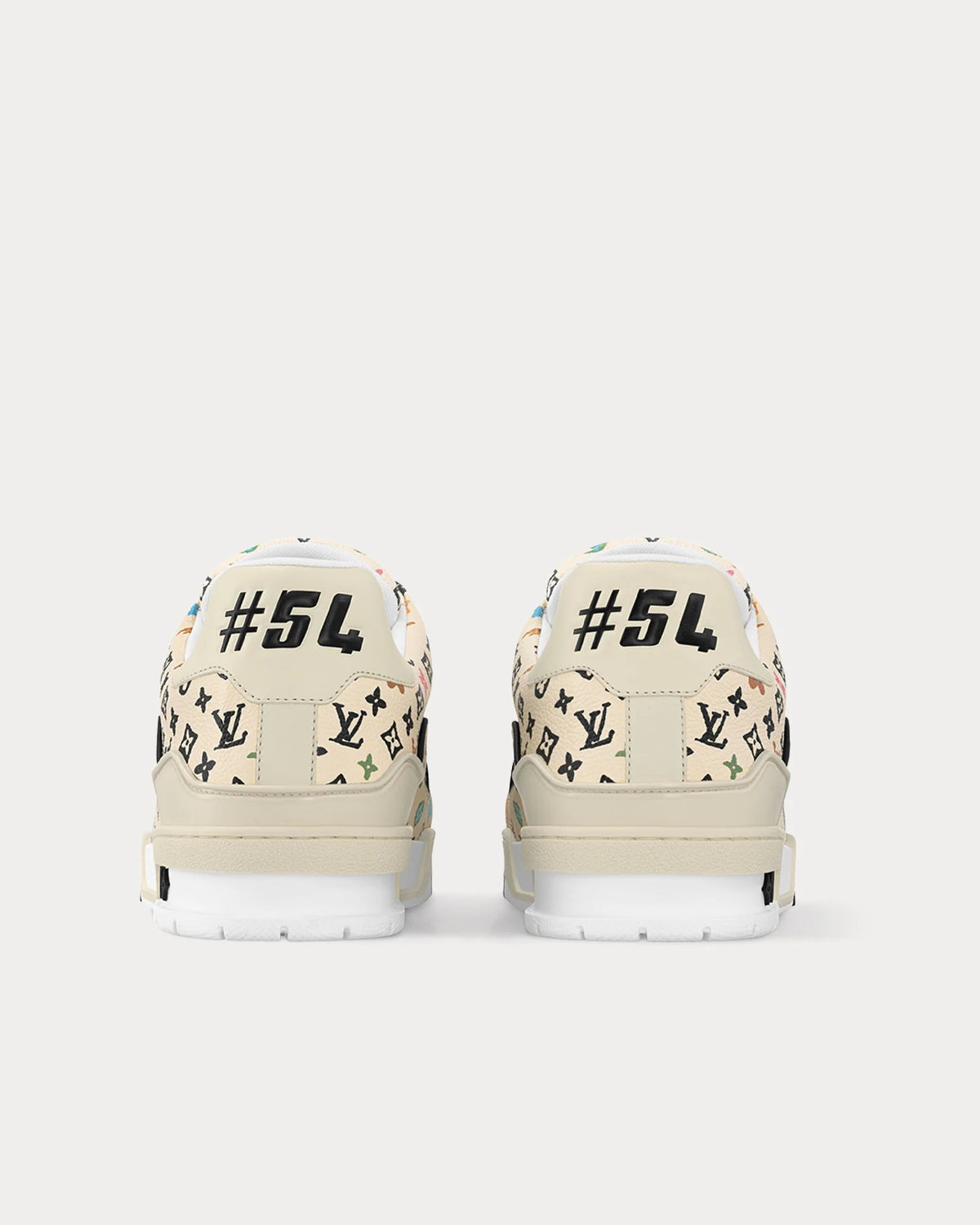 Louis Vuitton × Tyler the Creator LV Trainer Multicolor Monogram Beige