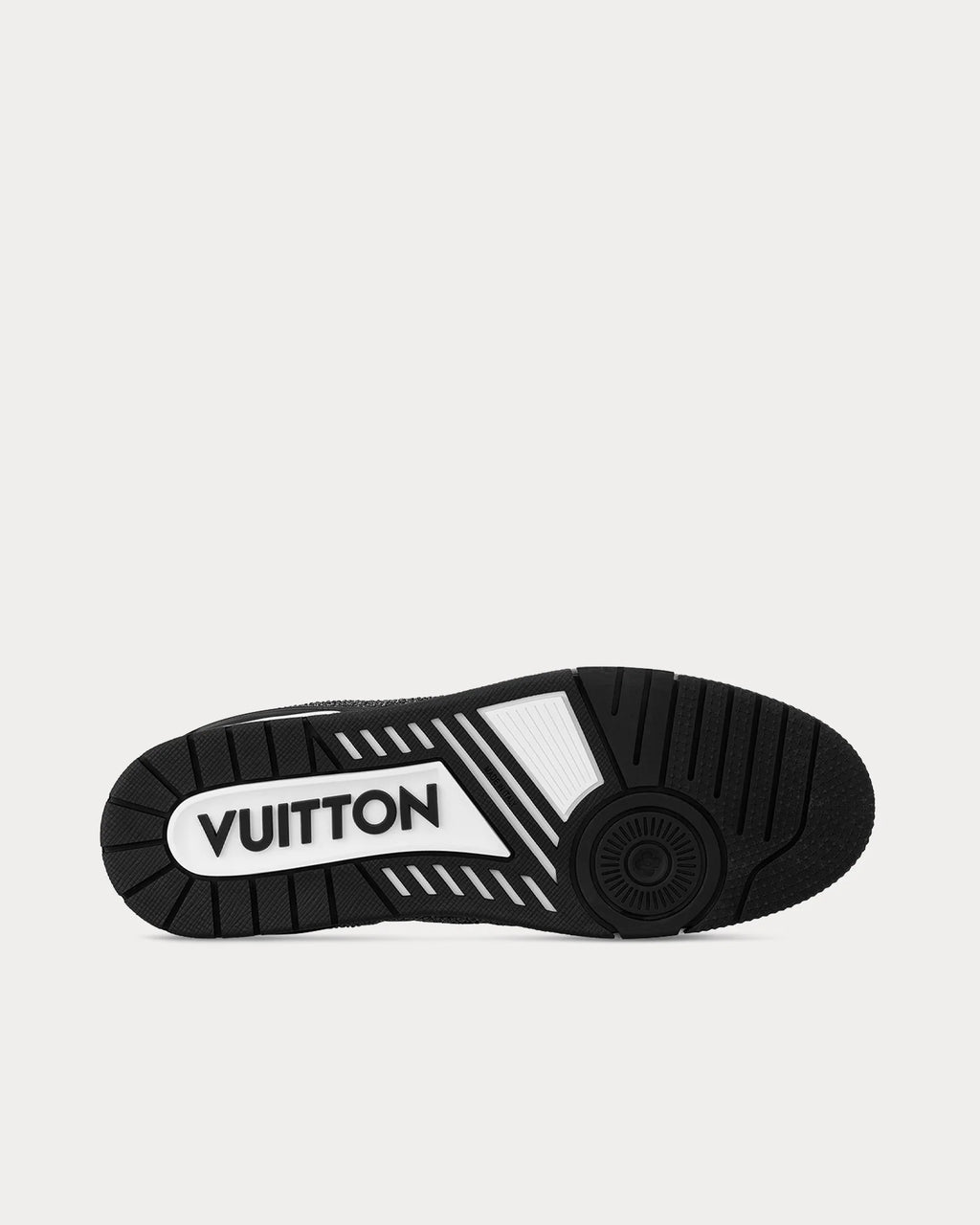 Louis Vuitton LV Trainer Swarovski Crystals & Monogram-Embossed Black