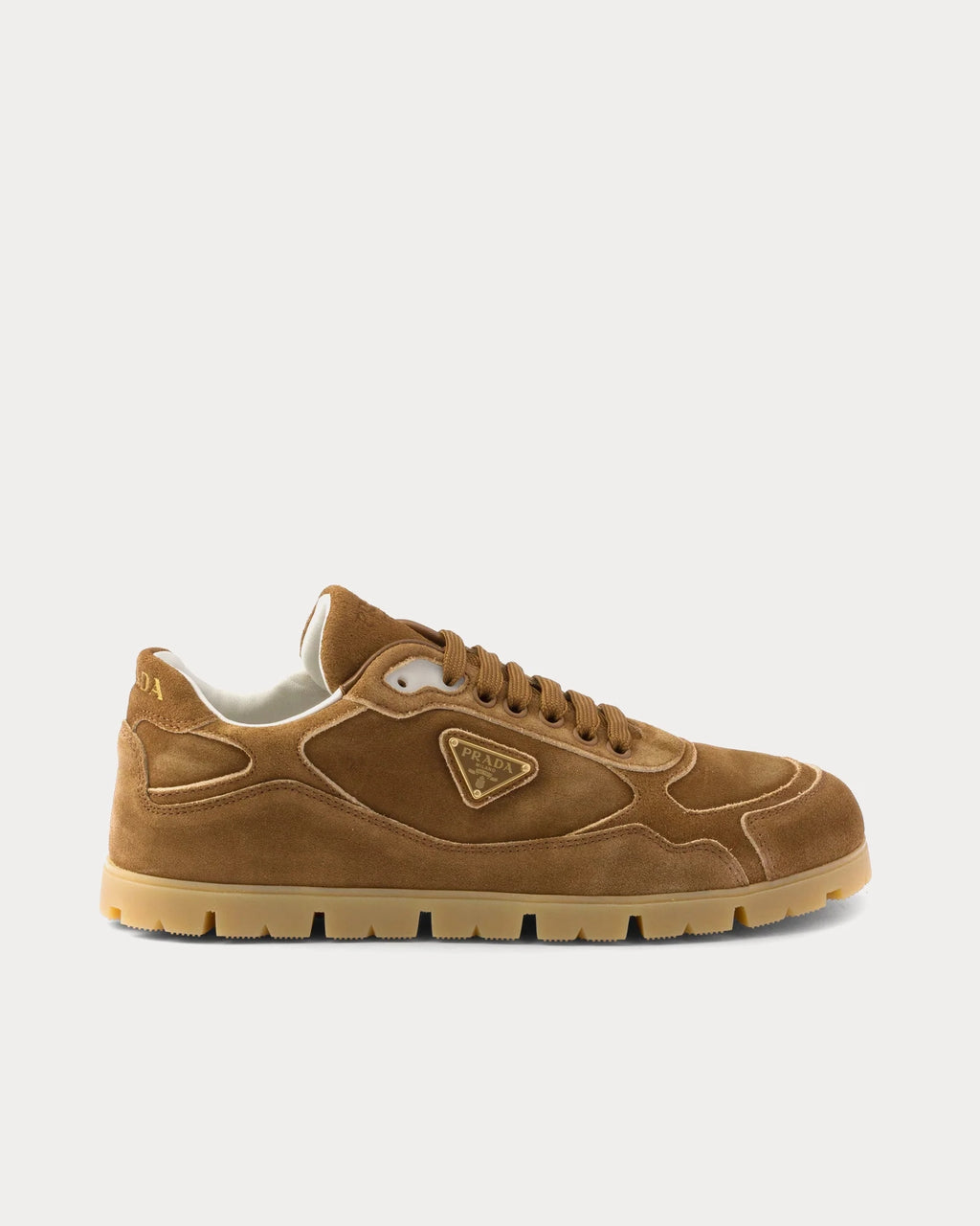 Prada Trail Faded Suede Sneaker 'Cinnamon'