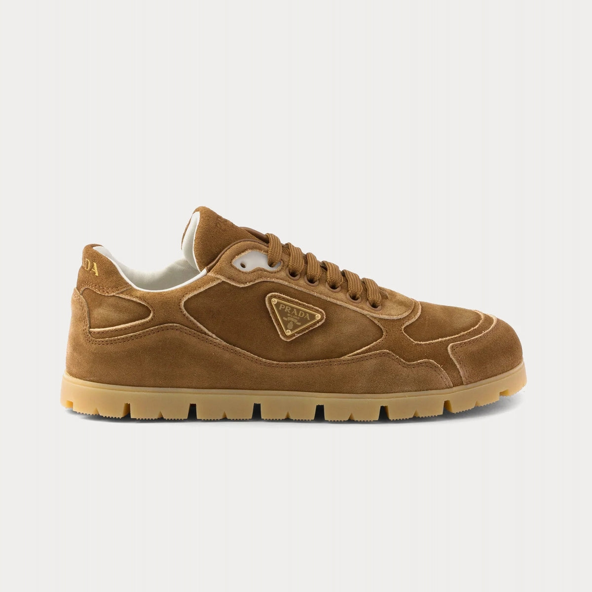 Prada Trail Faded Suede Sneaker 'Cinnamon'