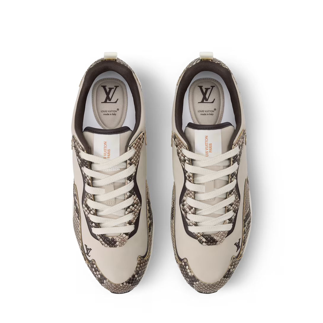 Louis Vuitton LV Drop 300 Python Ecru