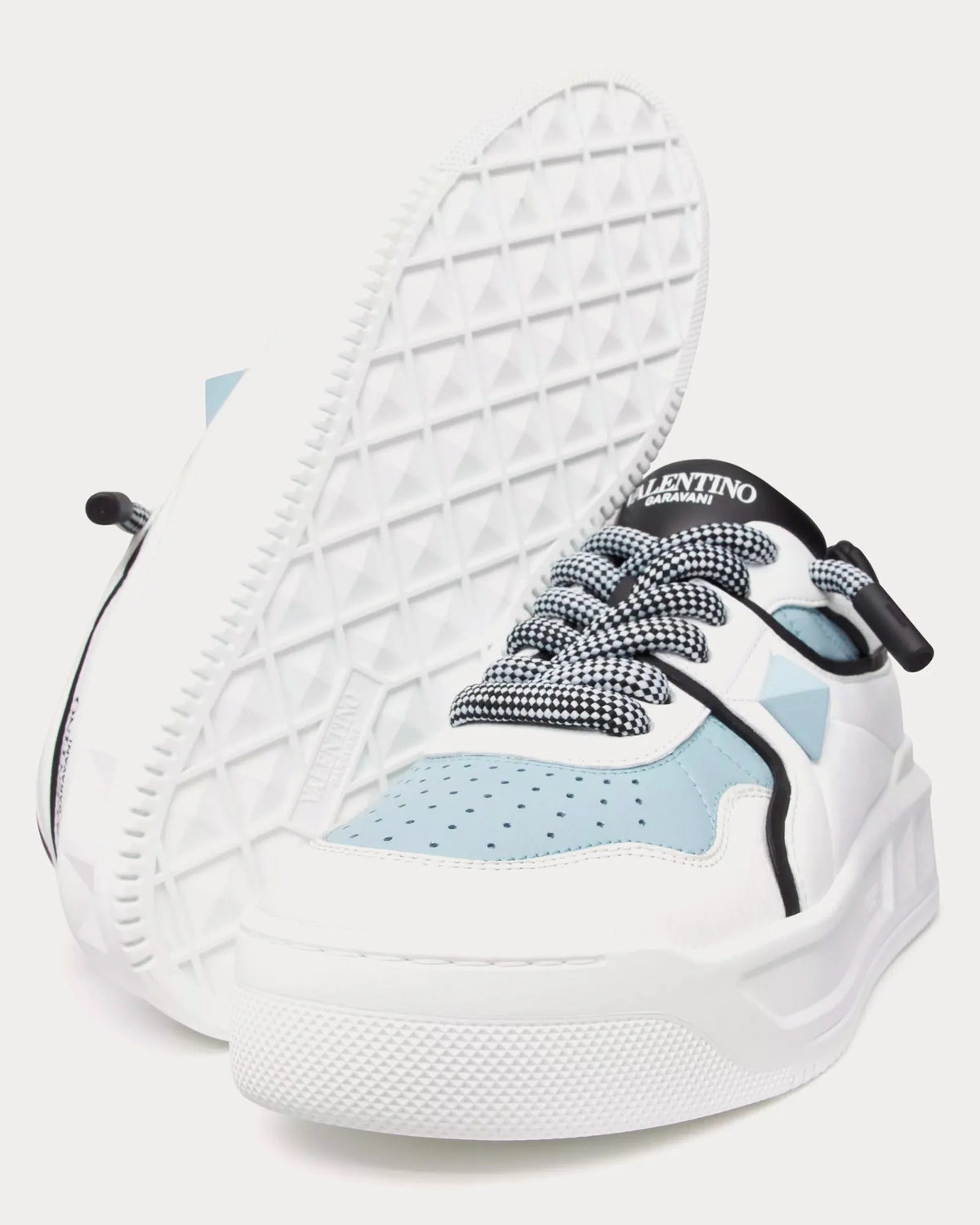 Valentino Garavani One Stud XL Sneaker 'White/Azure'