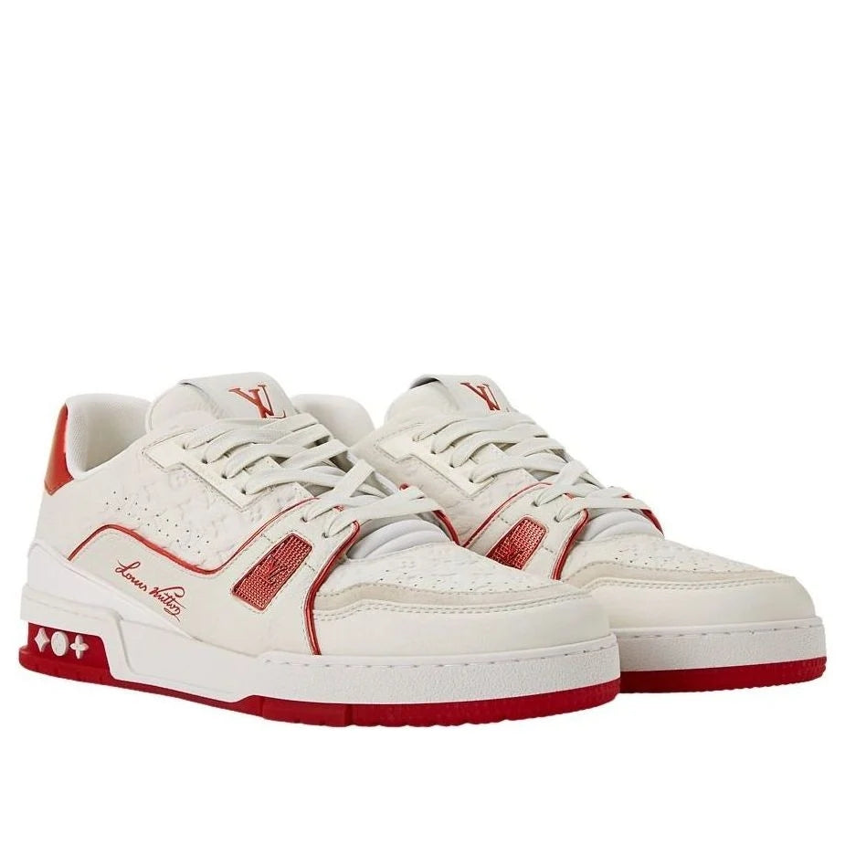 Louis Vuitton LV Trainer #54 White/Red