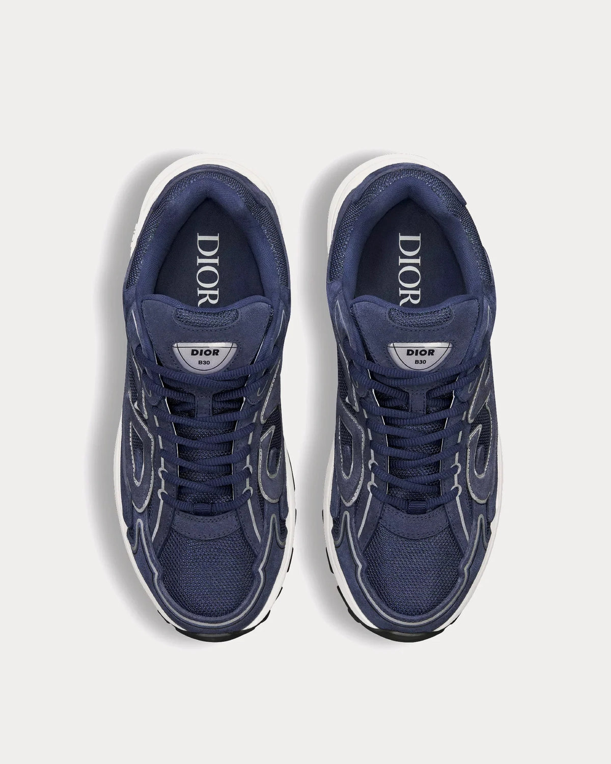 Dior B30 Countdown Suede 'Navy Blue' Unisex