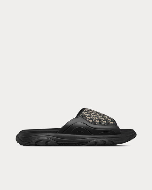 Dior H-Town 'Black / Beige' Oblique Jacquard