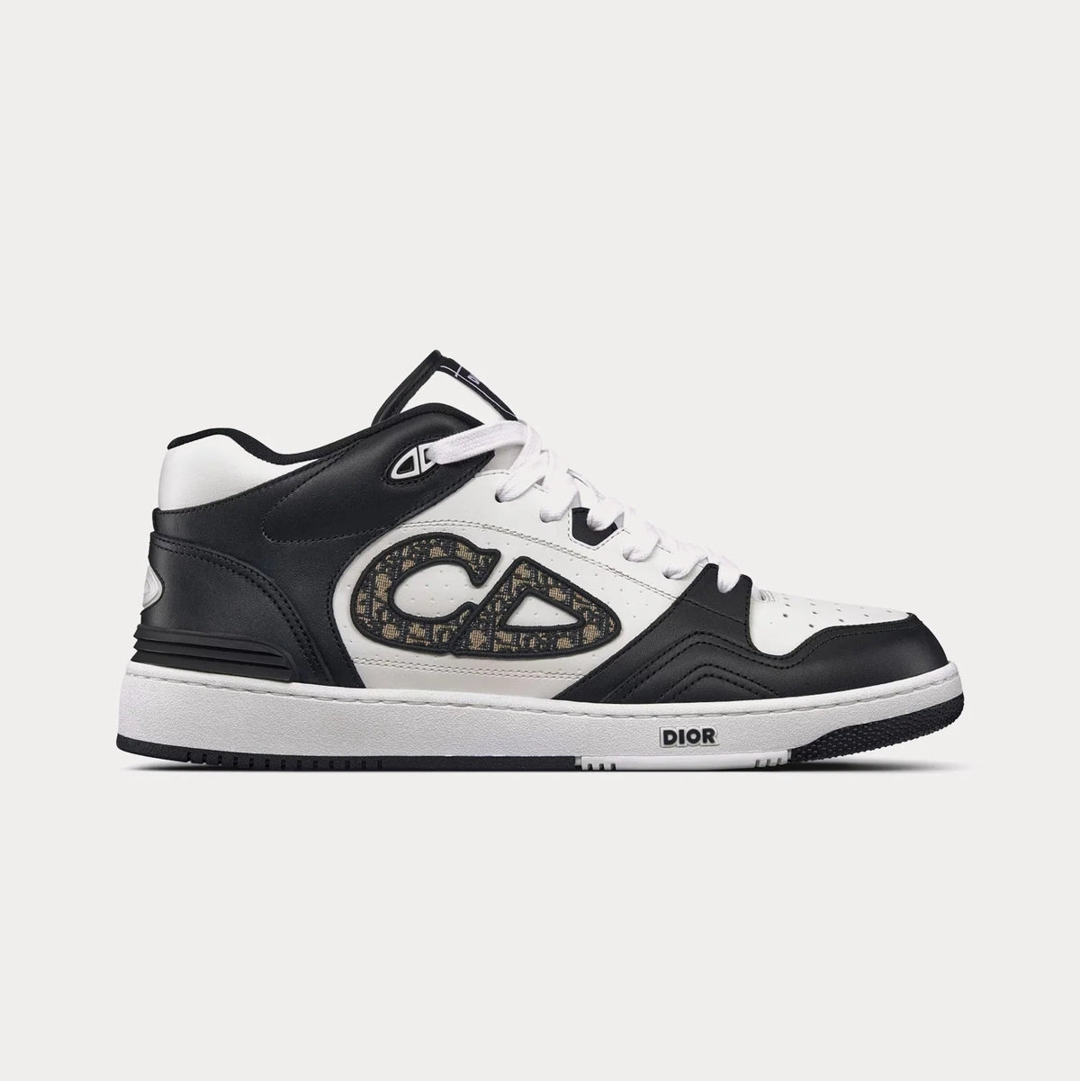 Dior B57 Mid-Top 'Black / White' Oblique Jacquard