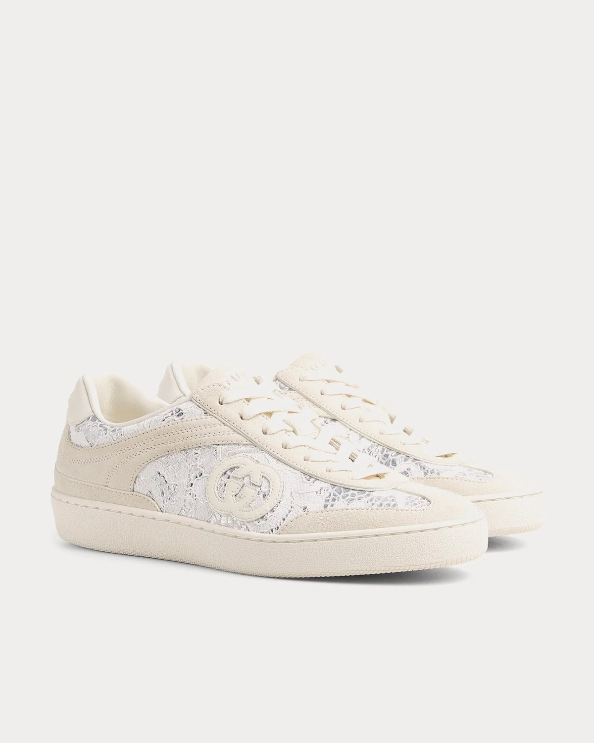 Gucci G75 Sneaker 'White Lace'