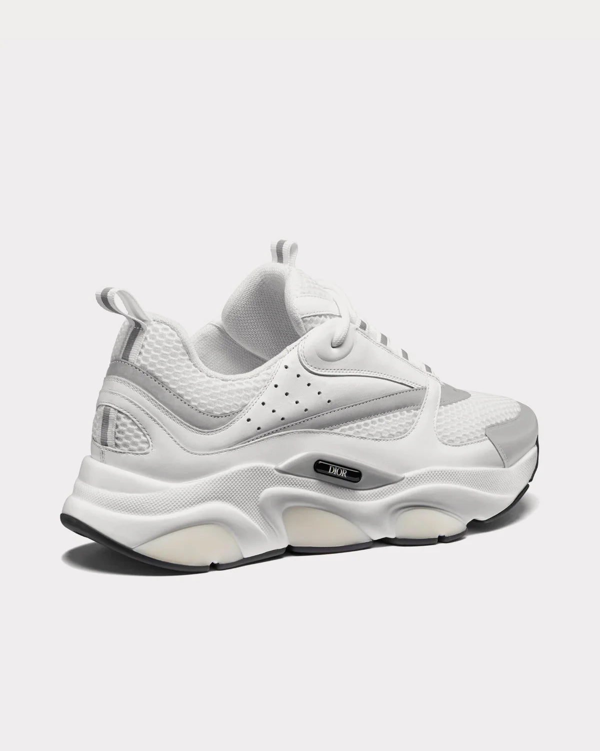 Dior B22 'White / Silver' Technical Mesh Calfskin