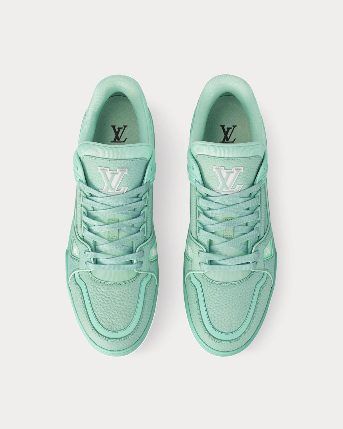 Louis Vuitton LV Trainer Sneaker in Mint Green