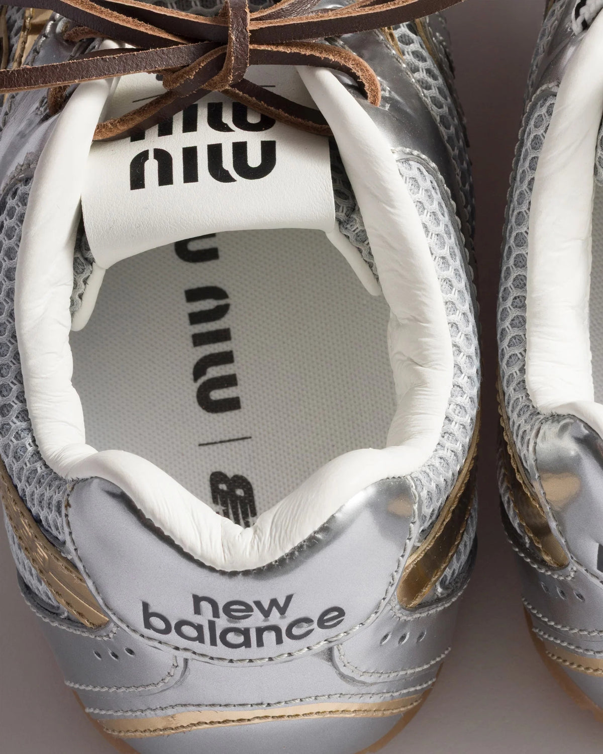 New Balance × Miu Miu 530 SL 'Silver / Platinum'