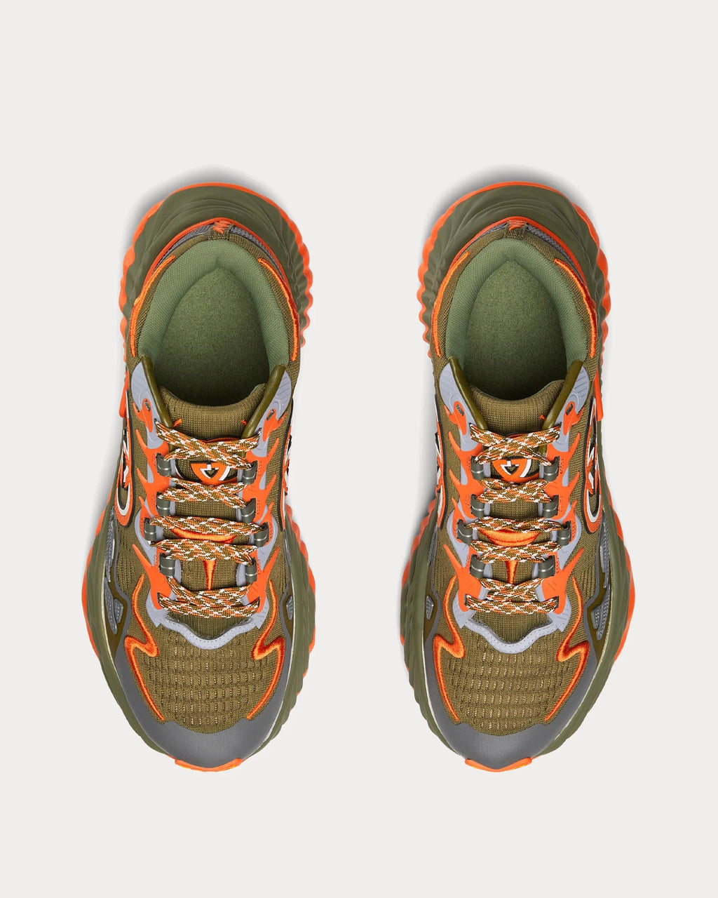 Gucci Ripple Sneaker 'Olive/Orange'