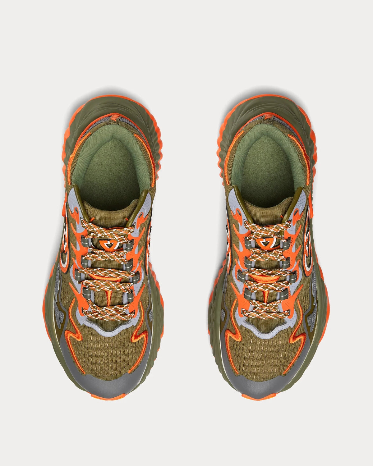 Gucci Ripple Sneaker 'Olive/Orange'