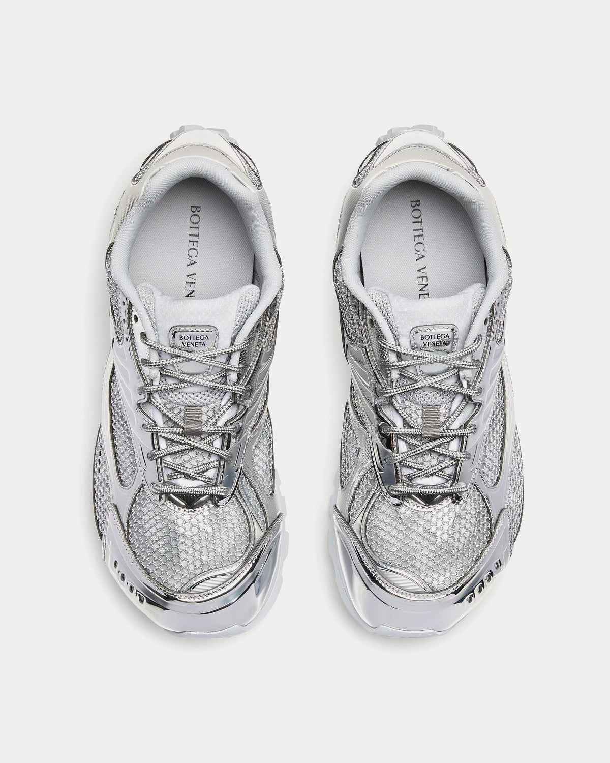 Bottega Veneta Orbit Sneaker 'Silver' Unisex