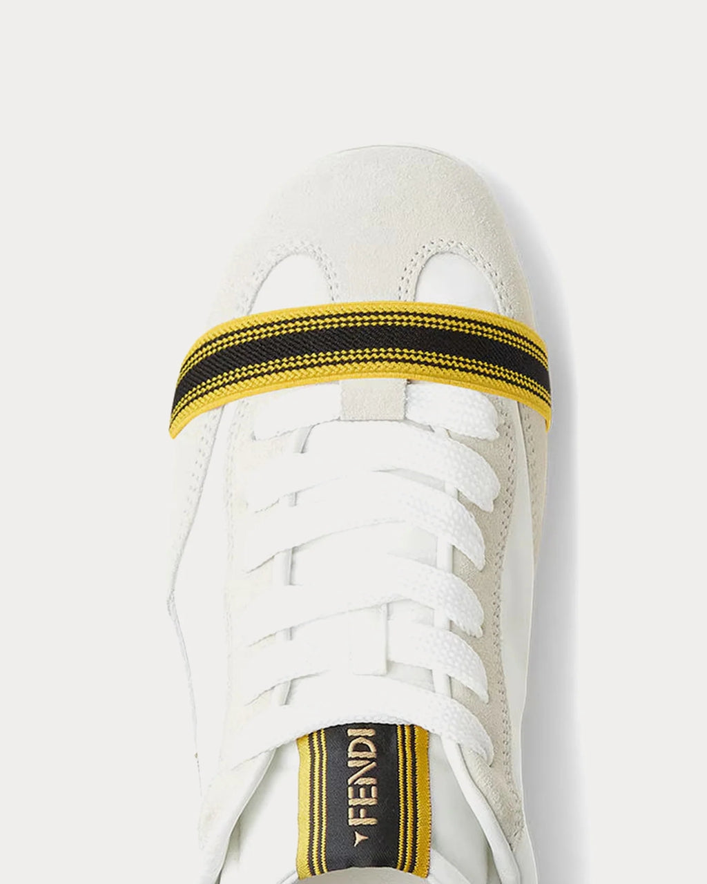 Fendi Wrap Trainers 'White/Yellow'