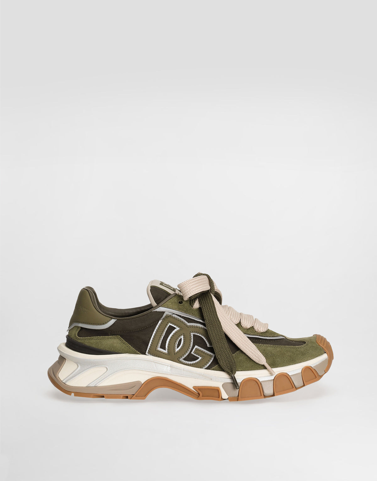 Dolce & Gabbana Air Master Canvas Suede Military Green