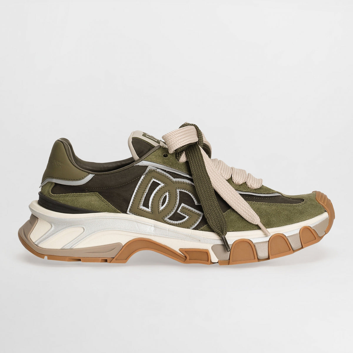 Dolce & Gabbana Air Master Canvas Suede Military Green