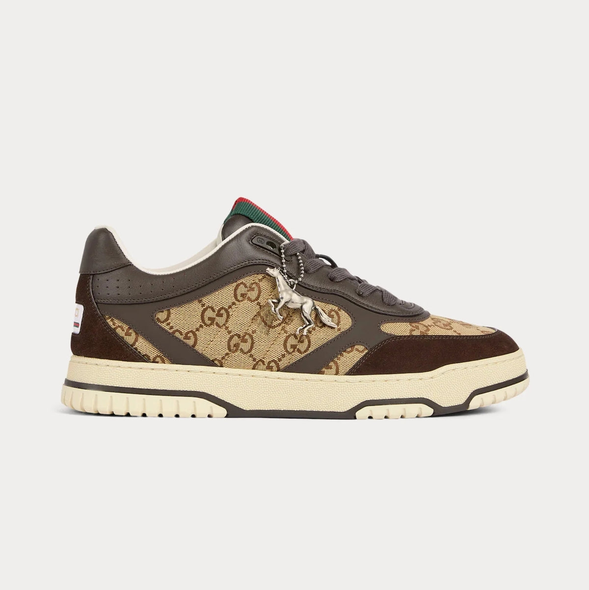 Gucci Re-Web Sneaker 'Dark Brown GG Supreme'