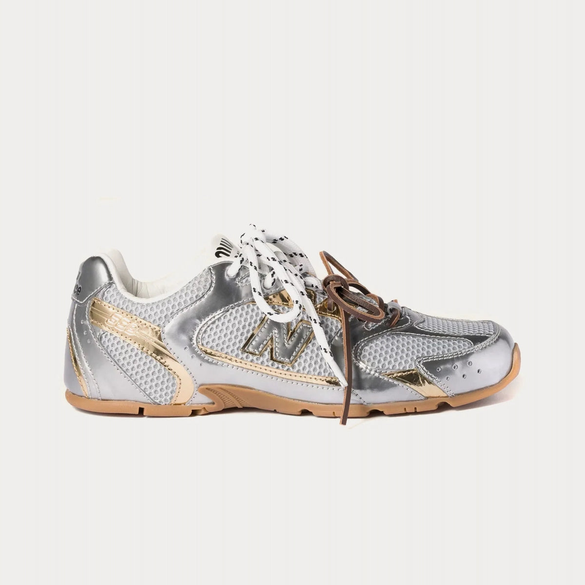 New Balance × Miu Miu 530 SL 'Silver / Platinum'