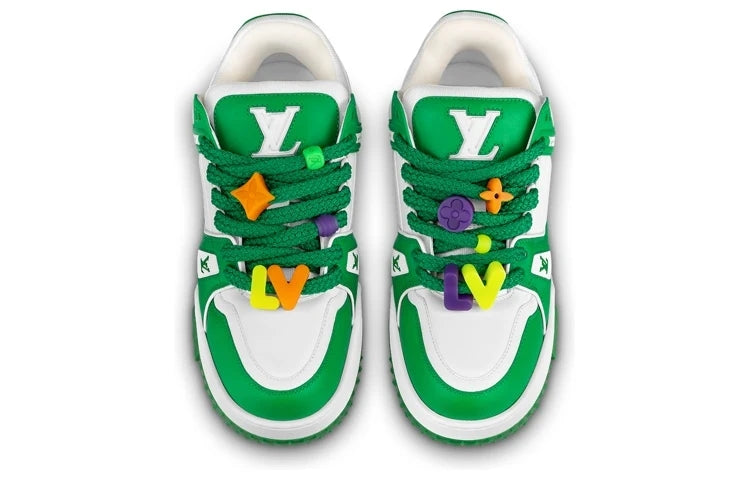 Louis Vuitton LV Trainer Maxi Green/White