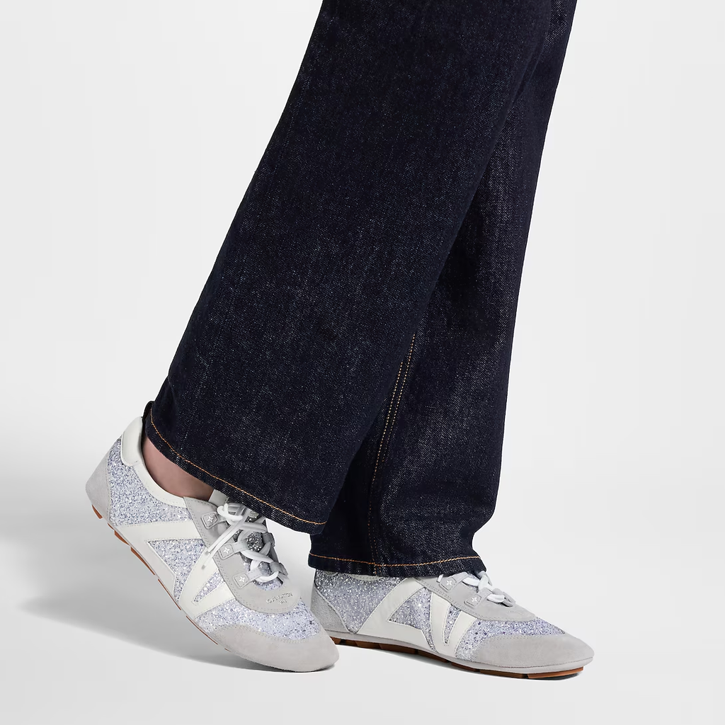 Louis Vuitton LV Sneakerina Silver