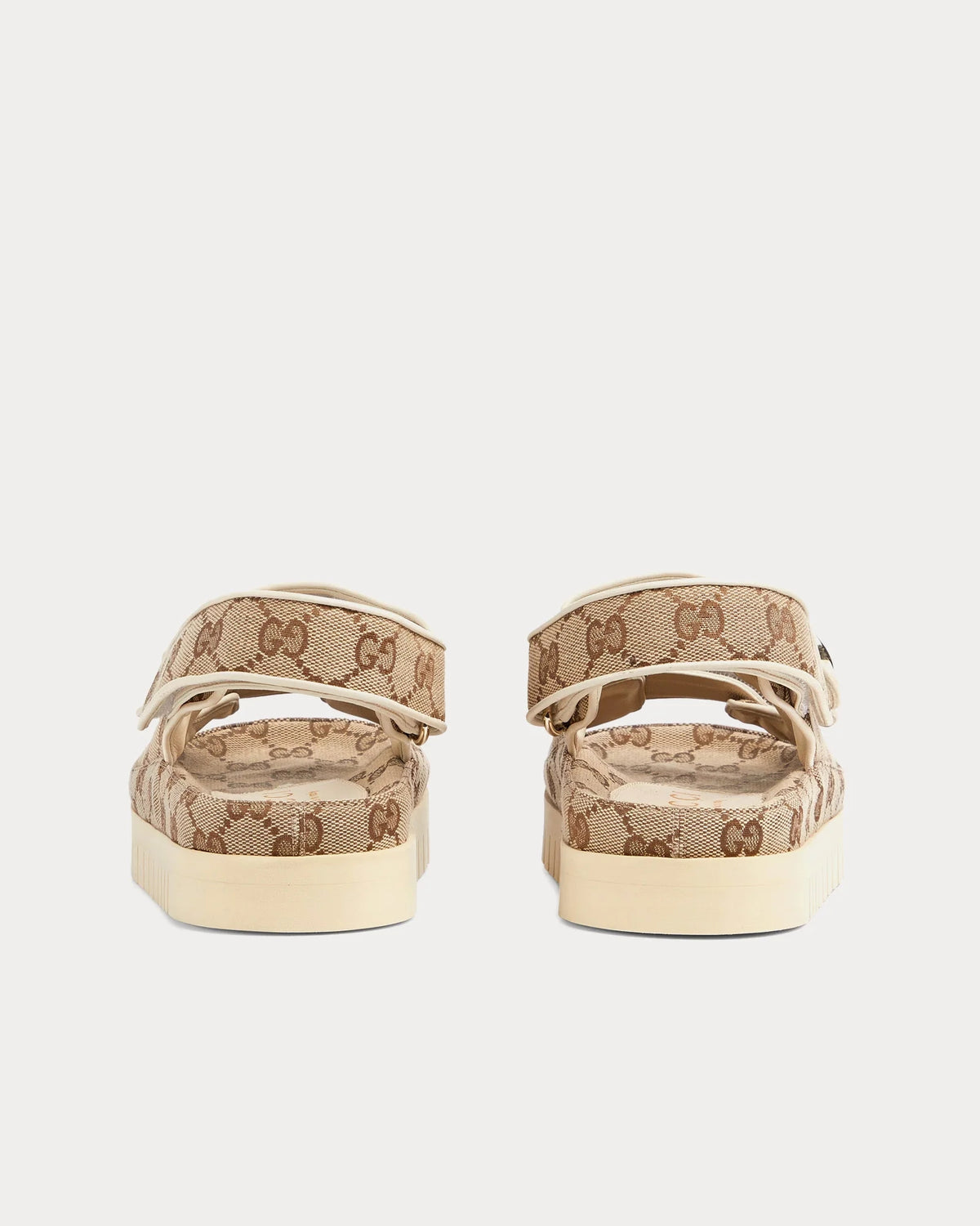 Gucci Double G Sandal 'Beige GG Canvas'