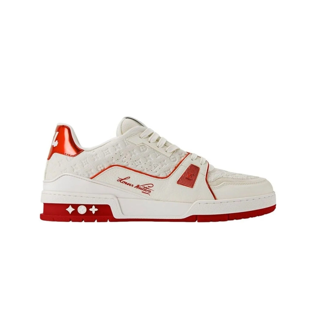 Louis Vuitton LV Trainer #54 White/Red