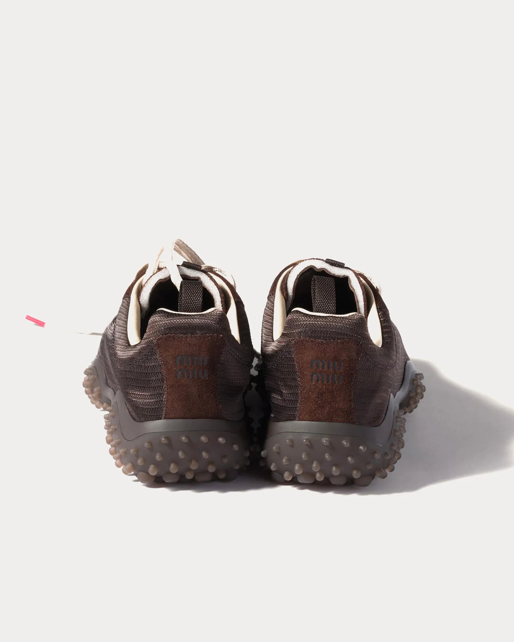 Miu Miu Bubble Sneaker 'Dark Brown' — No Embroidery
