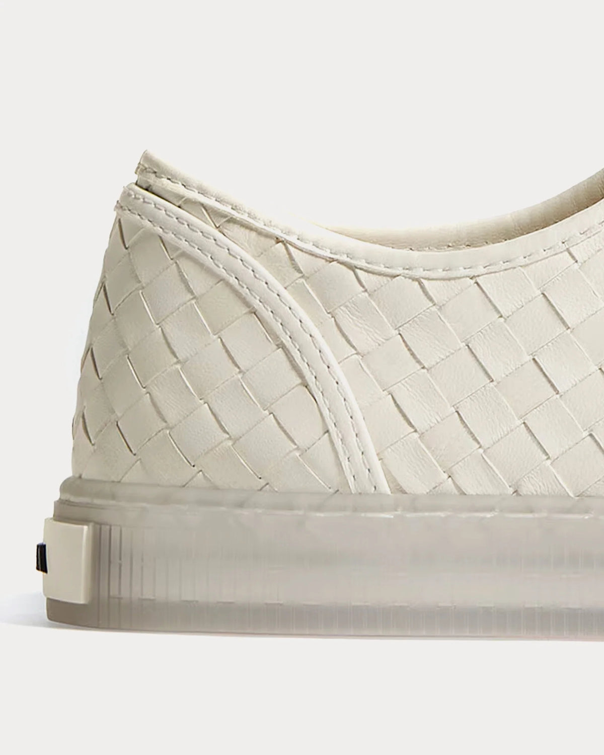 Bottega Veneta Serena Sneaker 'Alabaster' Lace-Up Unisex