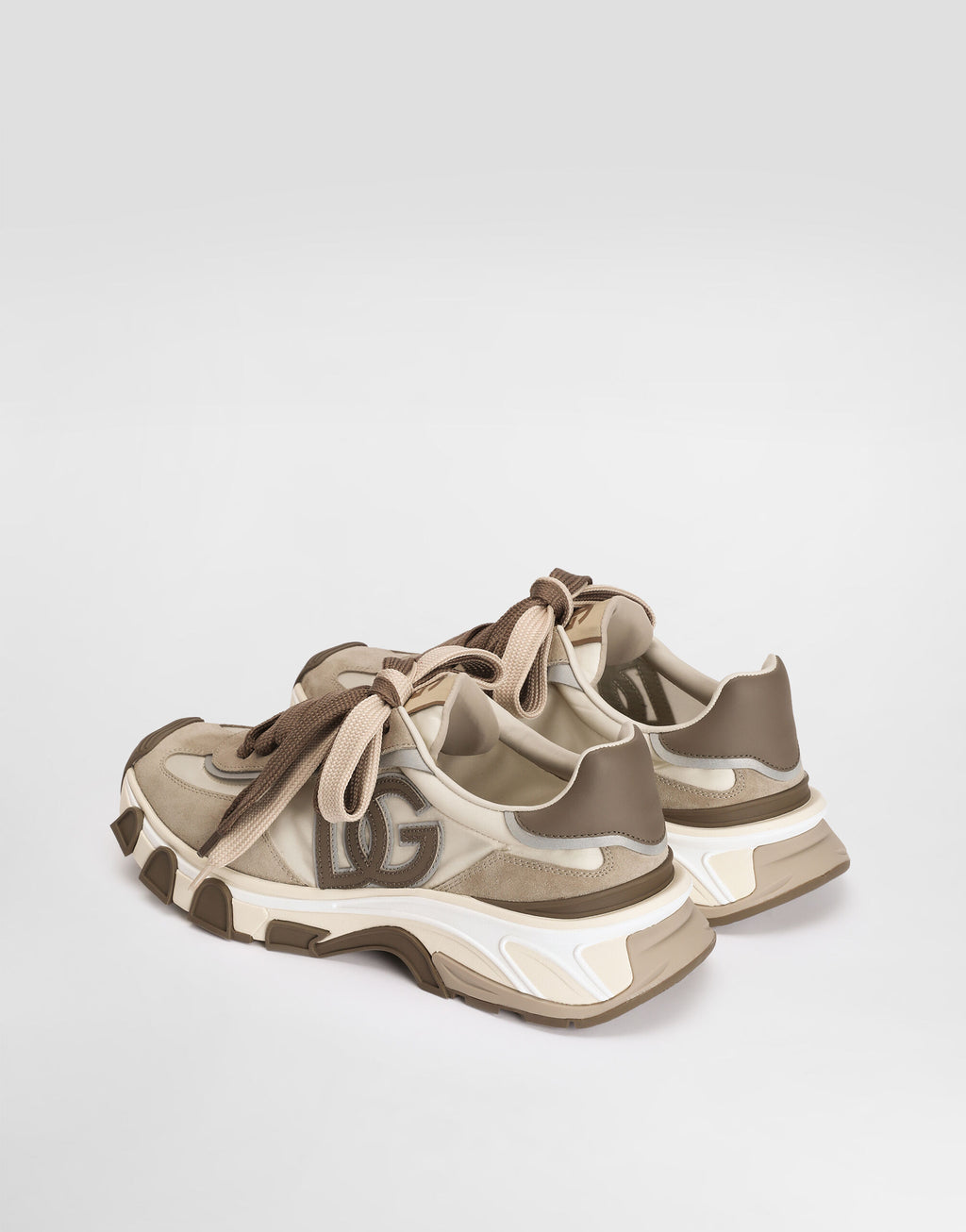 Dolce & Gabbana Country Road Nylon Suede Beige