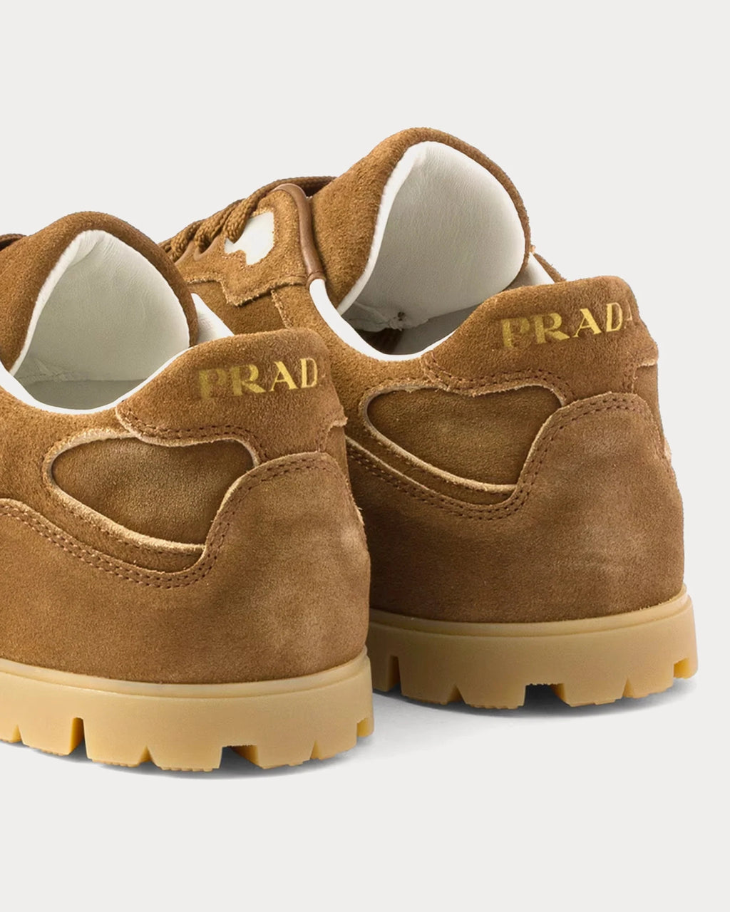 Prada Trail Faded Suede Sneaker 'Cinnamon'