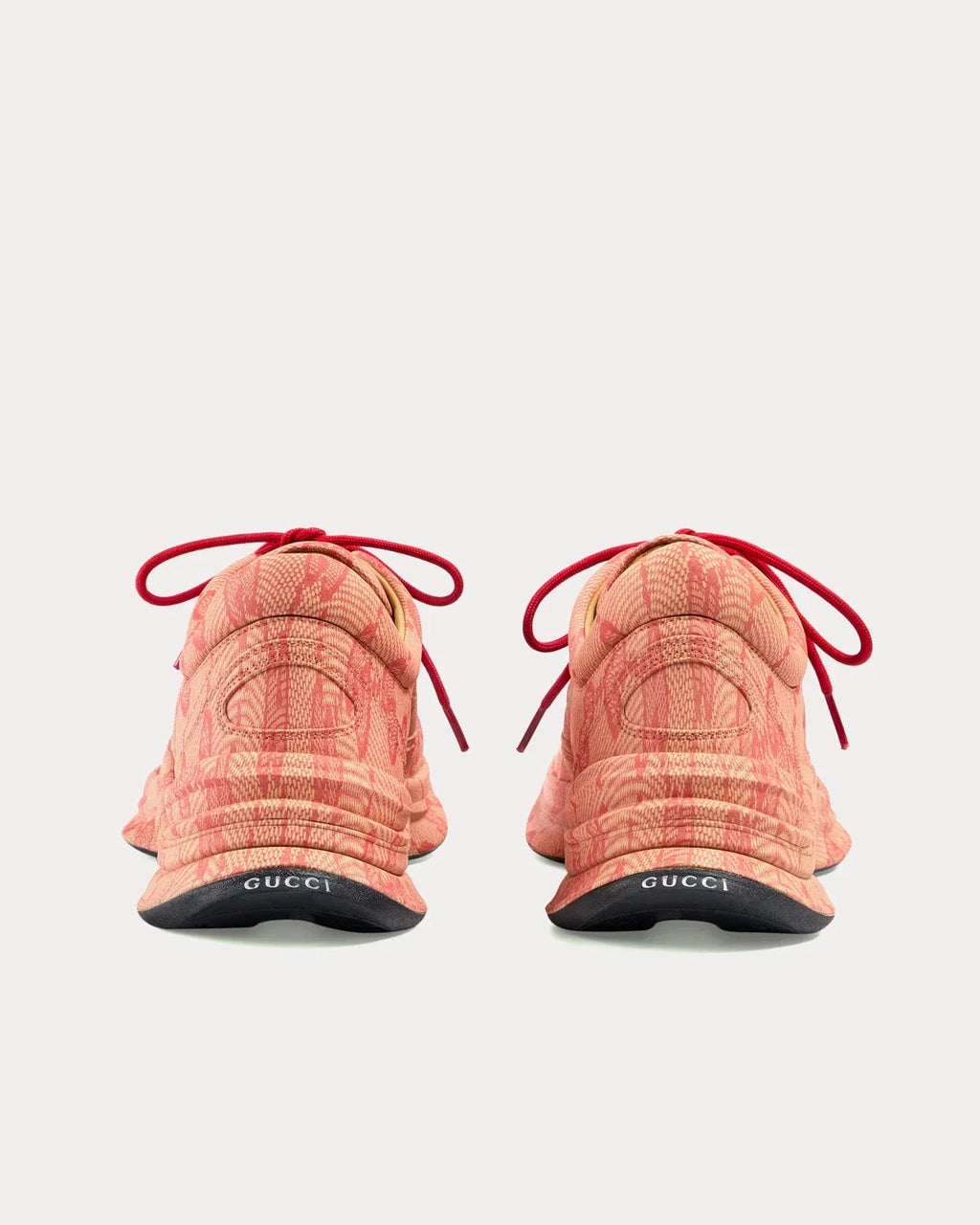 Gucci Run Sneaker 'Beige/Hibiscus Red'