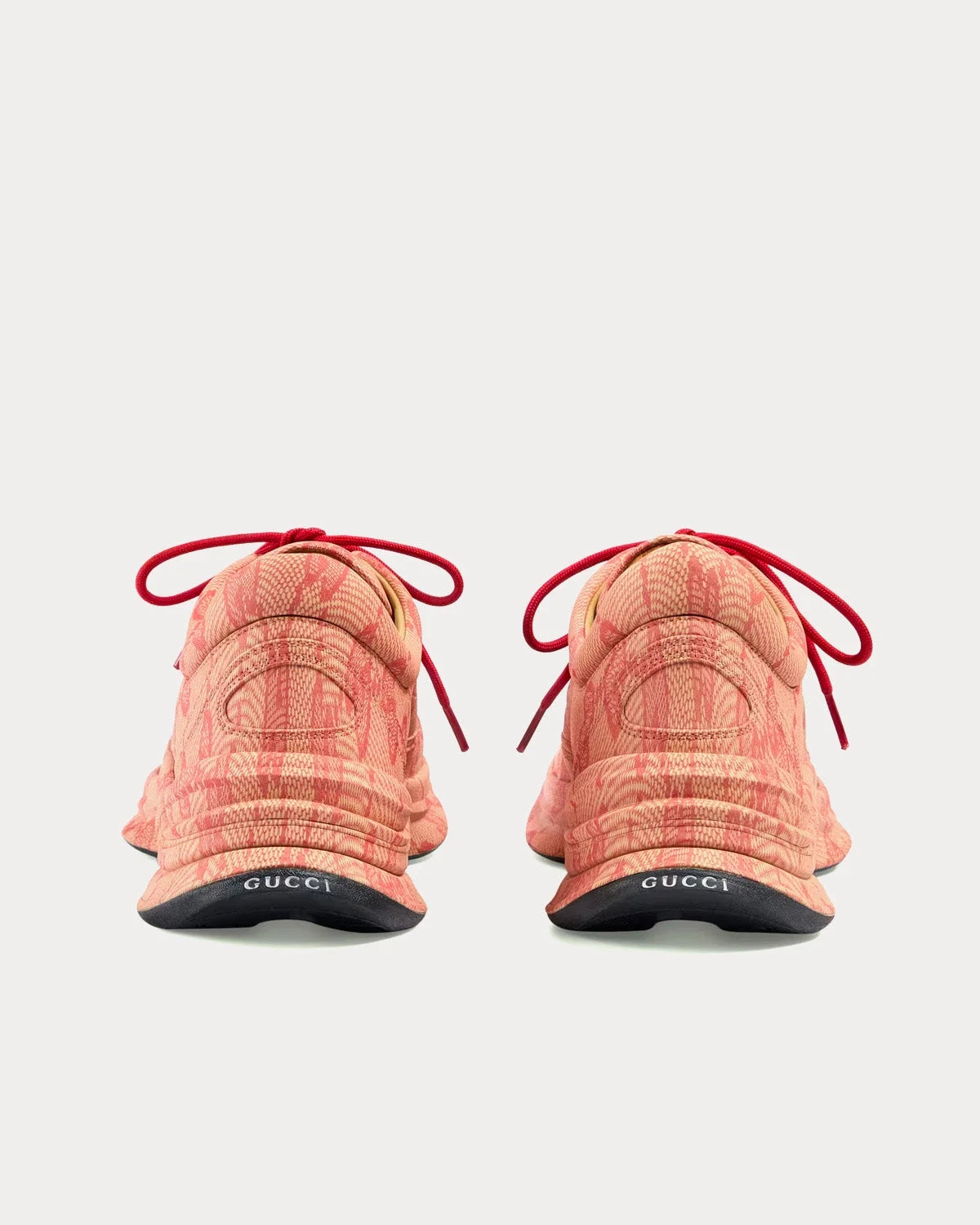 Gucci Run Sneaker 'Beige/Hibiscus Red'