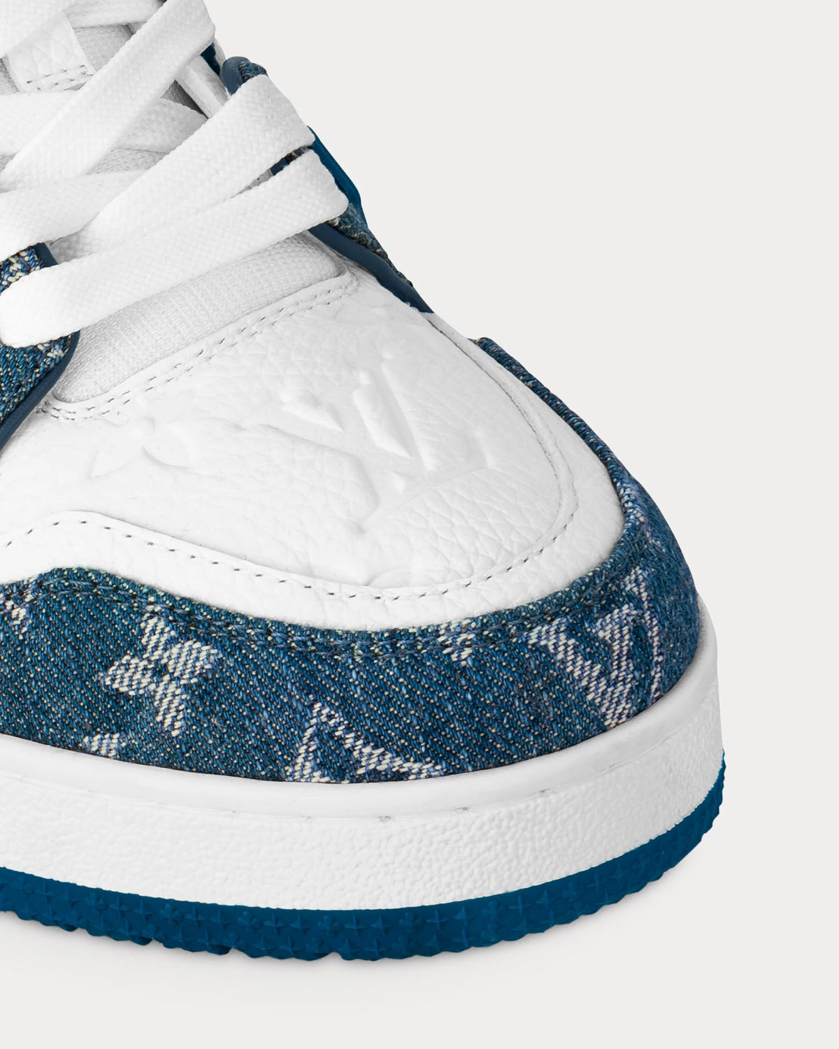 Louis Vuitton LV Trainer Sneaker in Monogram Denim