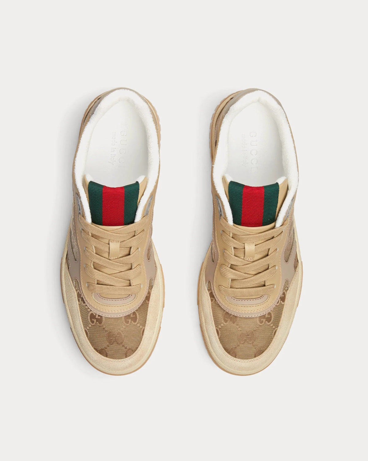 Gucci Re-Web Sneaker 'Beige GG Nylon'