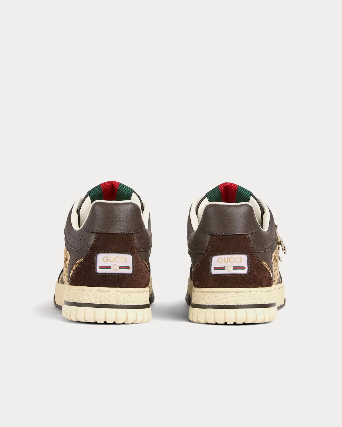 Gucci Re-Web Sneaker 'Dark Brown GG Supreme'