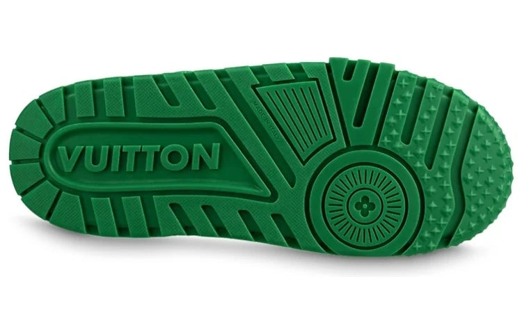 Louis Vuitton LV Trainer Maxi Green/White