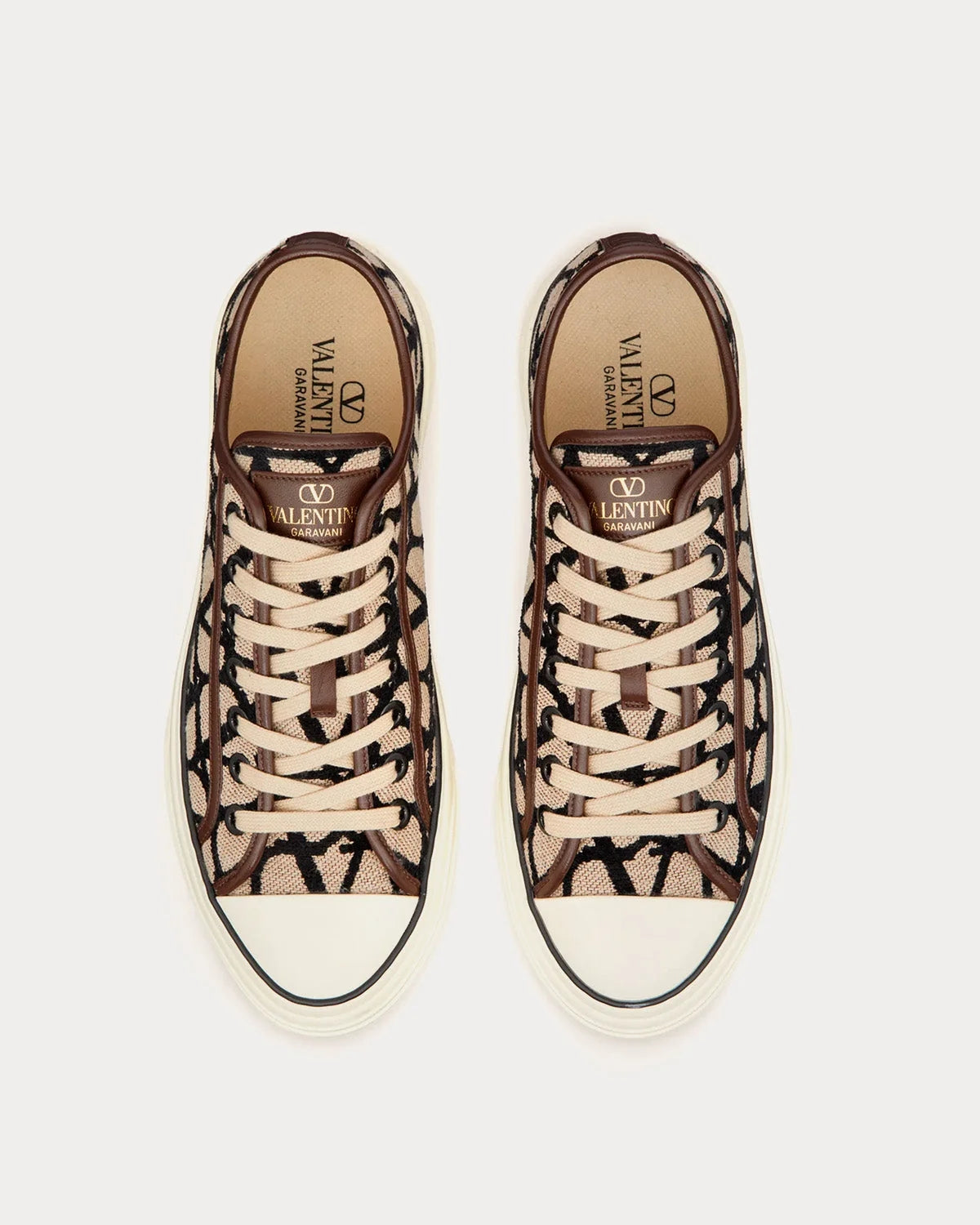 Valentino Garavani Totaloop Sneaker 'Beige/Black'