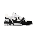 Louis Vuitton LV Trainer White/Black Monogram Strap