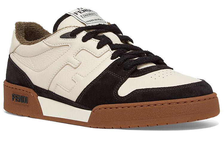 Fendi Match Trainers 'Black/Beige'