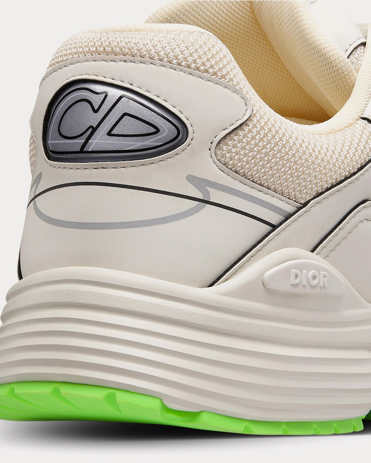 Dior B30 'Cream / Neon Green' Unisex