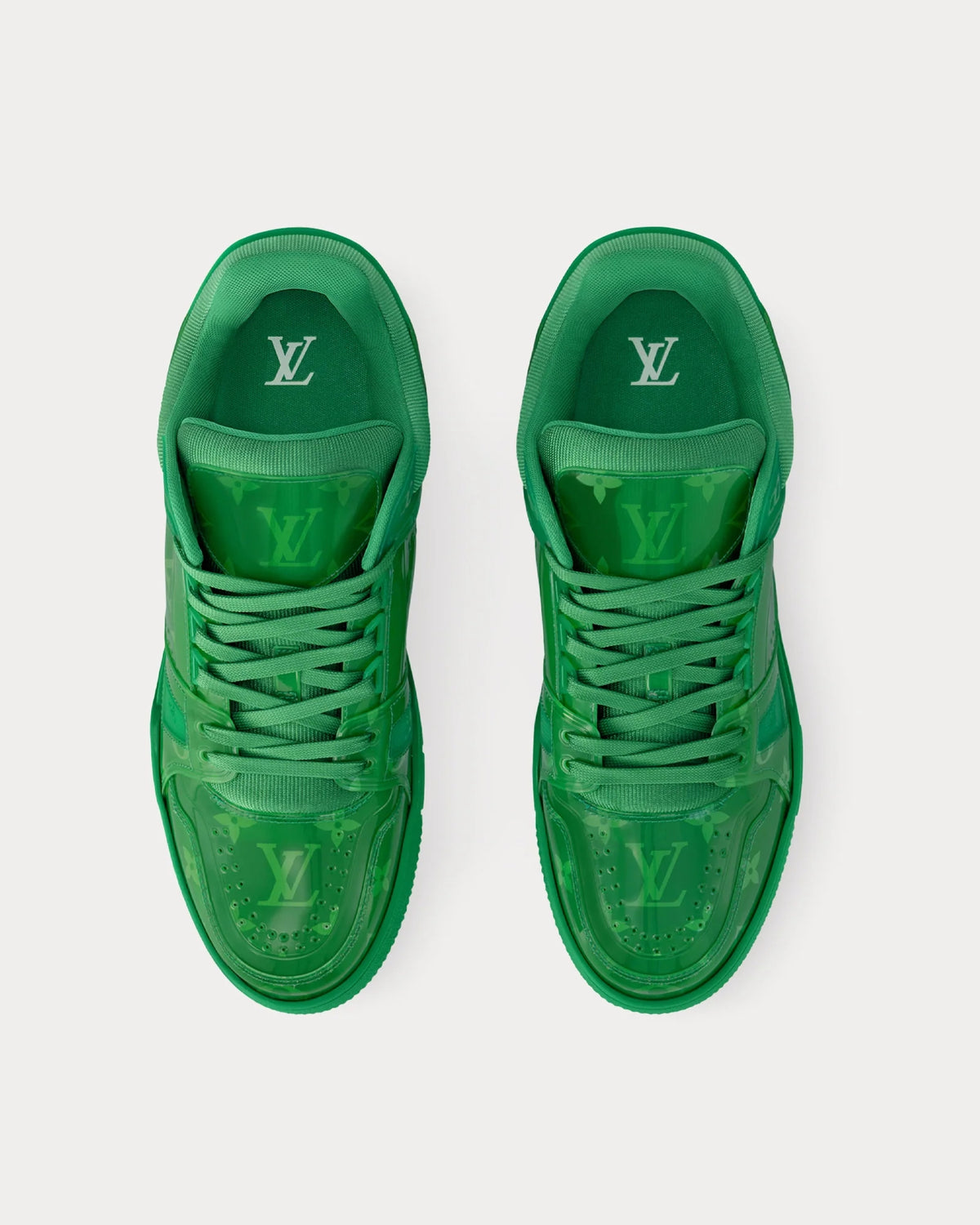 Louis Vuitton LV Trainer Green