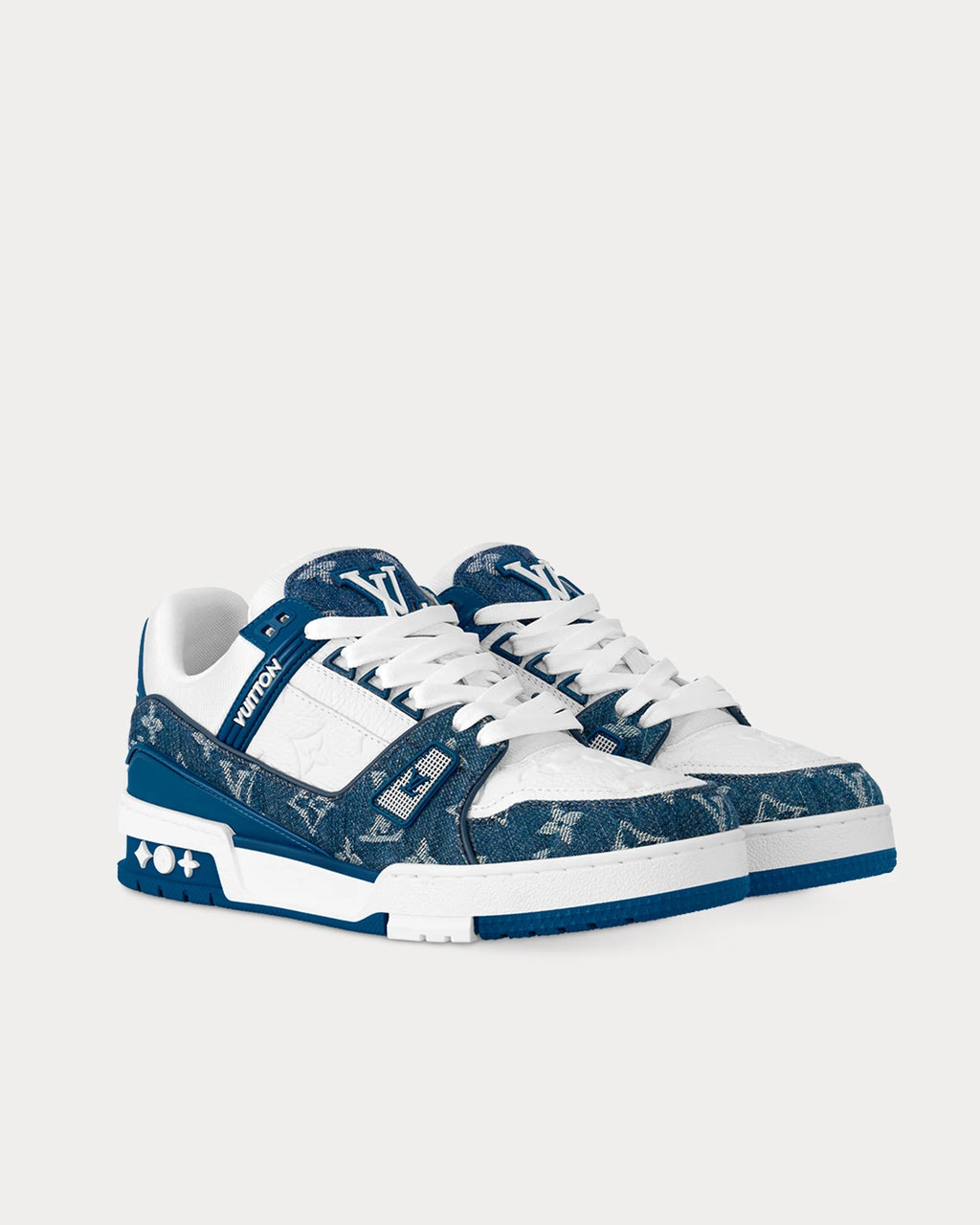 Louis Vuitton LV Trainer Sneaker in Monogram Denim